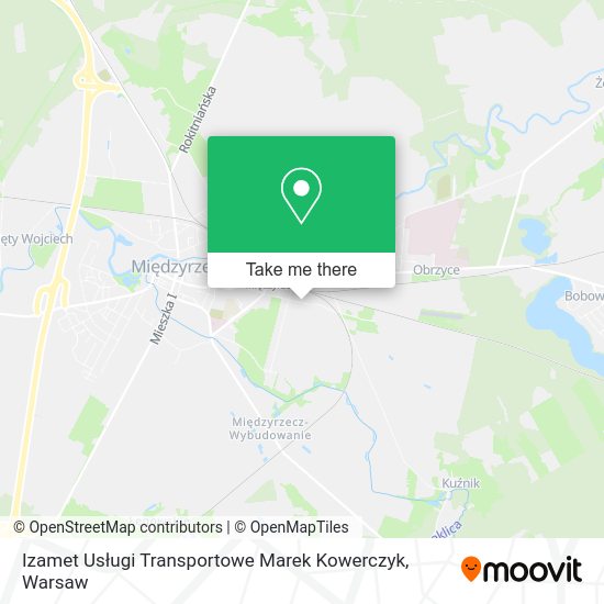 Izamet Usługi Transportowe Marek Kowerczyk map