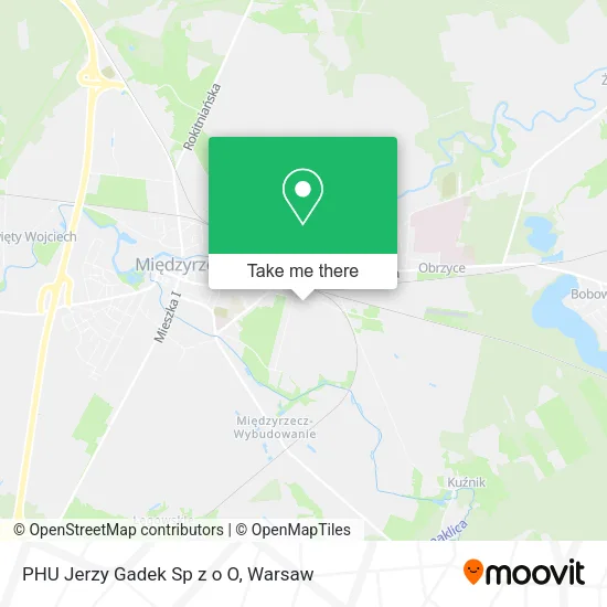 Карта PHU Jerzy Gadek Sp z o O