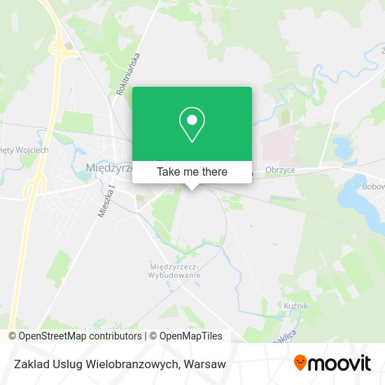 Zaklad Uslug Wielobranzowych map