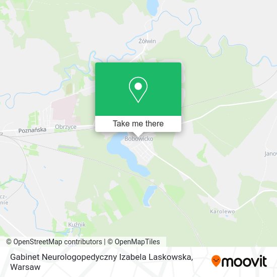 Gabinet Neurologopedyczny Izabela Laskowska map