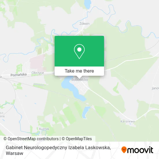 Карта Gabinet Neurologopedyczny Izabela Laskowska