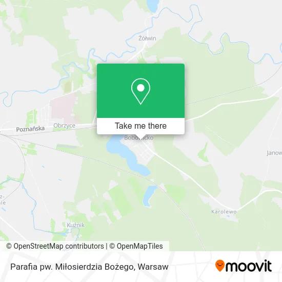 Карта Parafia pw. Miłosierdzia Bożego