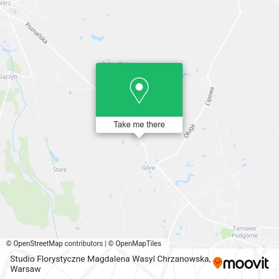 Studio Florystyczne Magdalena Wasyl Chrzanowska map