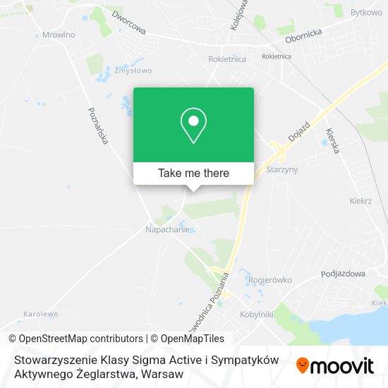 Карта Stowarzyszenie Klasy Sigma Active i Sympatyków Aktywnego Żeglarstwa