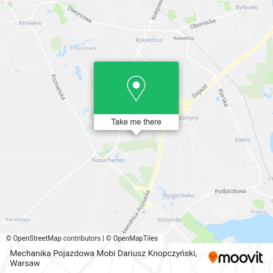 Карта Mechanika Pojazdowa Mobi Dariusz Knopczyński