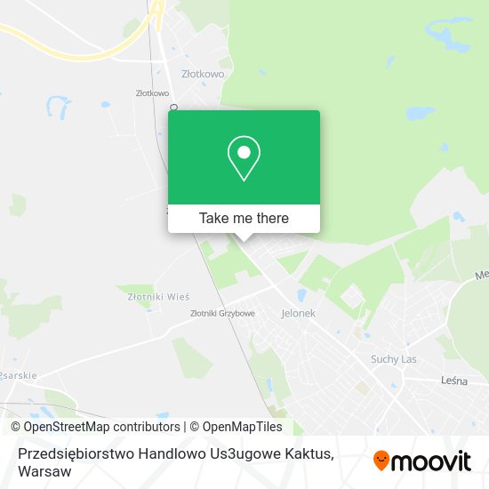 Przedsiębiorstwo Handlowo Us3ugowe Kaktus map