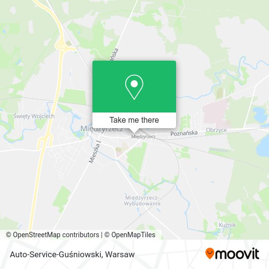 Auto-Service-Guśniowski map