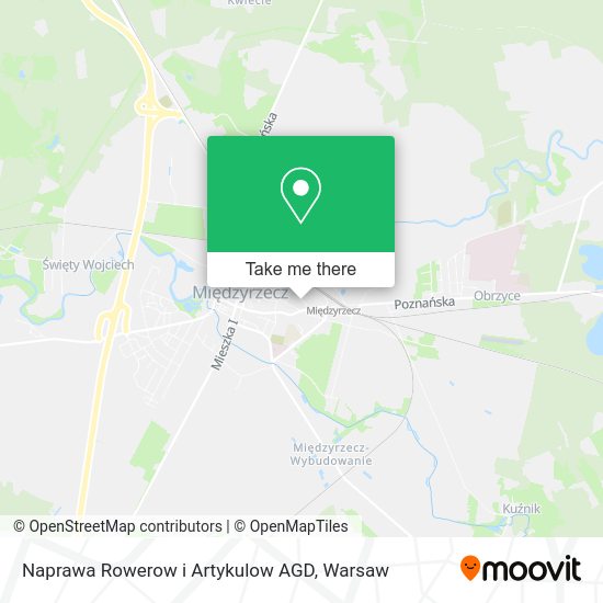 Naprawa Rowerow i Artykulow AGD map