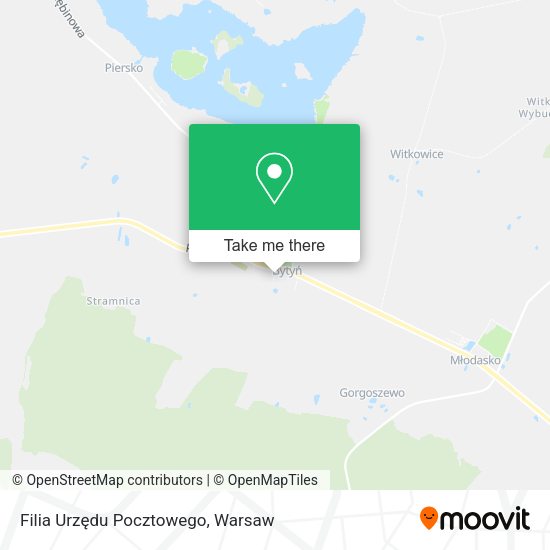 Filia Urzędu Pocztowego map