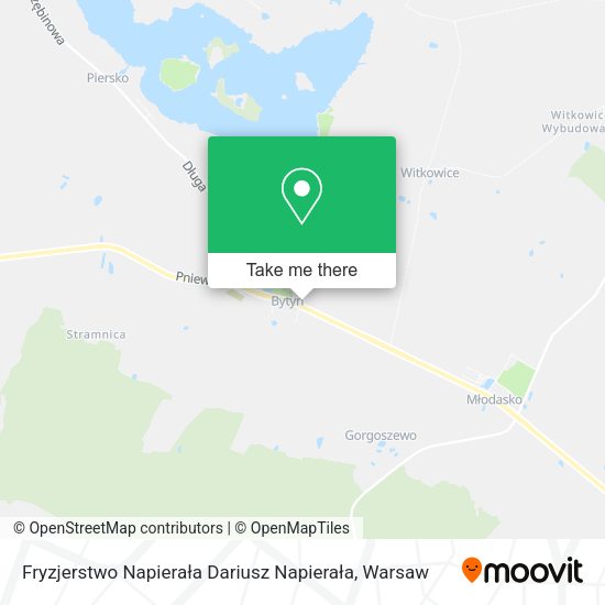 Fryzjerstwo Napierała Dariusz Napierała map