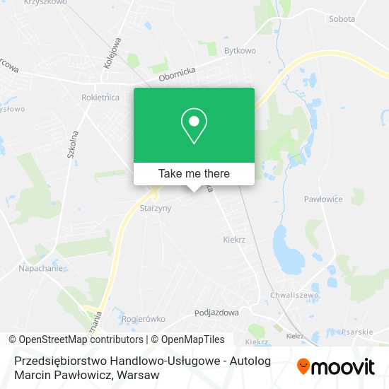 Przedsiębiorstwo Handlowo-Usługowe - Autolog Marcin Pawłowicz map