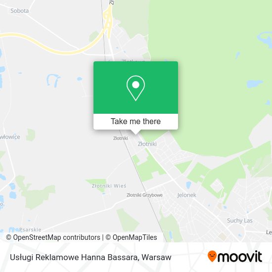 Usługi Reklamowe Hanna Bassara map