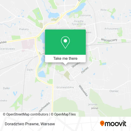 Карта Doradztwo Prawne