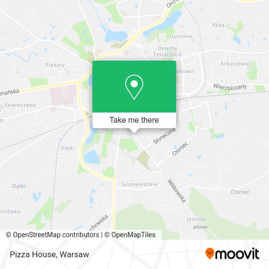 Pizza House map