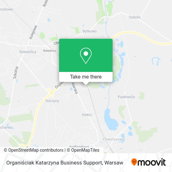 Organiściak Katarzyna Business Support map