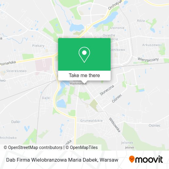 Dab Firma Wielobranzowa Maria Dabek map