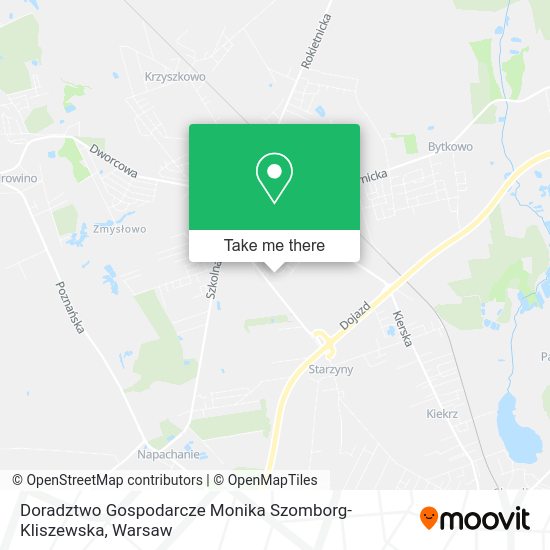 Doradztwo Gospodarcze Monika Szomborg-Kliszewska map