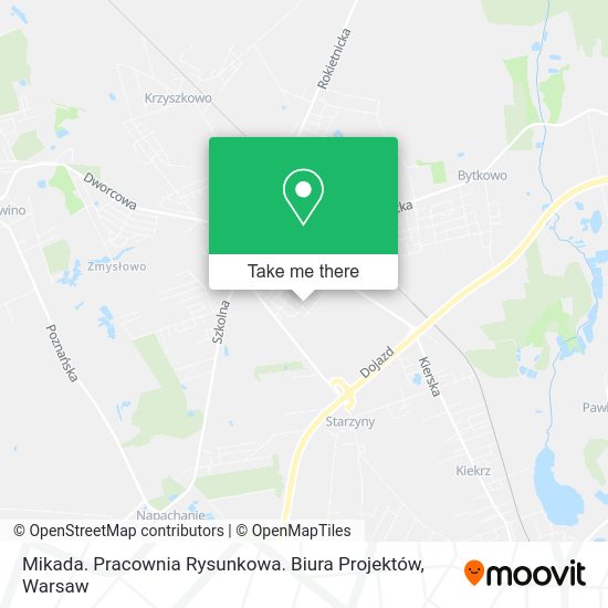 Mikada. Pracownia Rysunkowa. Biura Projektów map