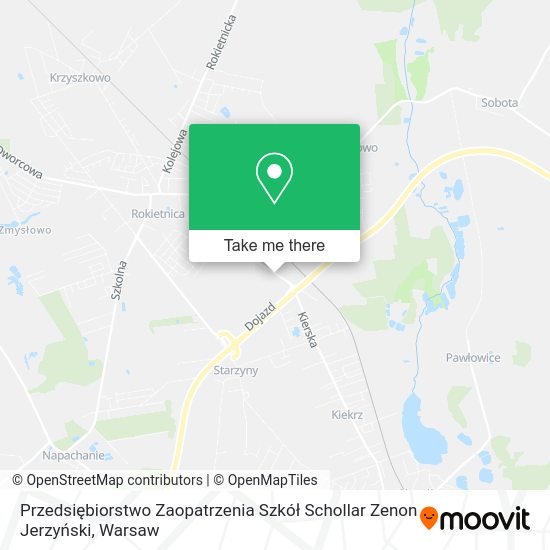 Przedsiębiorstwo Zaopatrzenia Szkół Schollar Zenon Jerzyński map