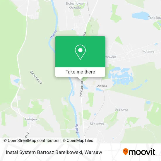 Карта Instal System Bartosz Barełkowski