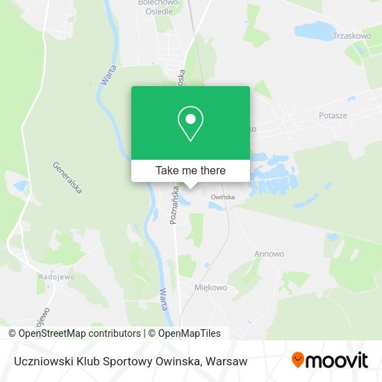 Uczniowski Klub Sportowy Owinska map