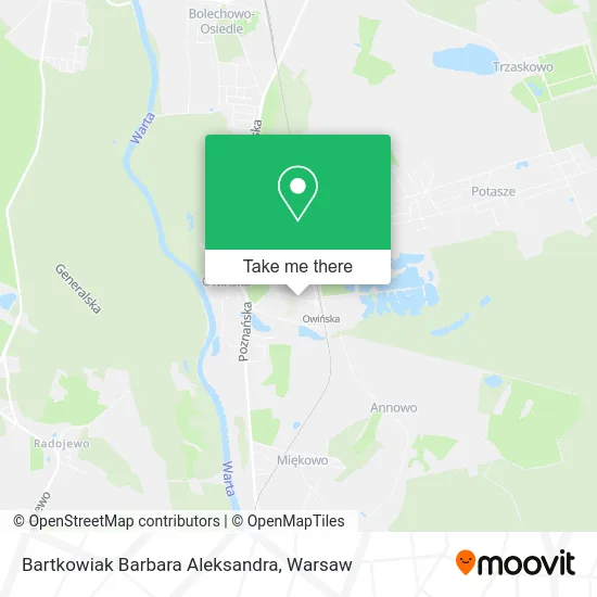 Карта Bartkowiak Barbara Aleksandra