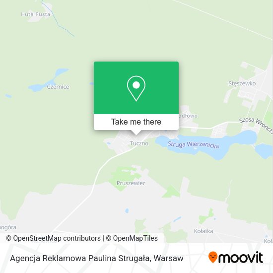 Agencja Reklamowa Paulina Strugała map