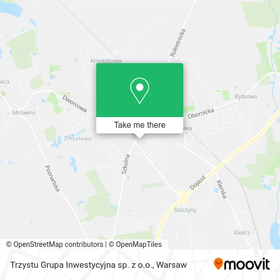 Карта Trzystu Grupa Inwestycyjna sp. z o.o.