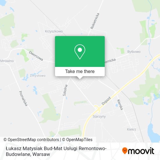 Łukasz Matysiak Bud-Mat Usługi Remontowo-Budowlane map