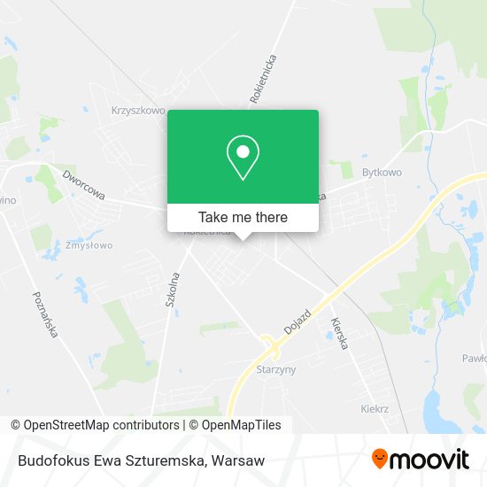 Budofokus Ewa Szturemska map