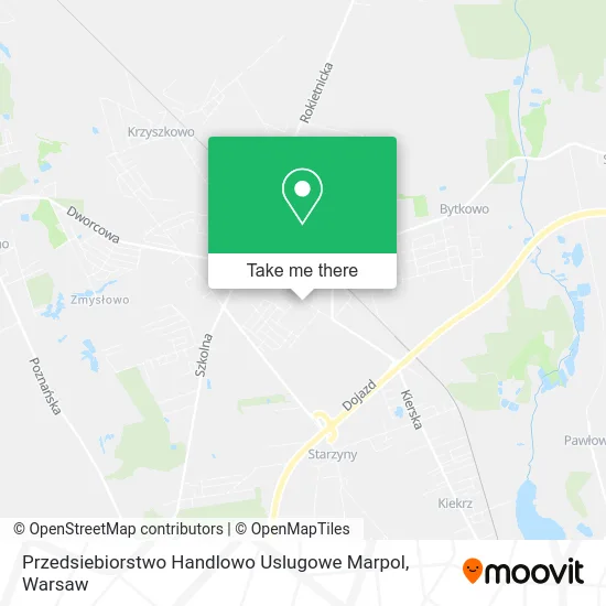 Карта Przedsiebiorstwo Handlowo Uslugowe Marpol