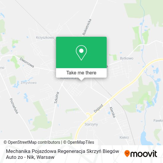 Mechanika Pojazdowa Regeneracja Skrzyń Biegów Auto zo - Nik map