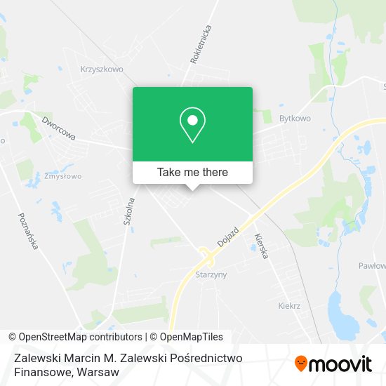 Zalewski Marcin M. Zalewski Pośrednictwo Finansowe map