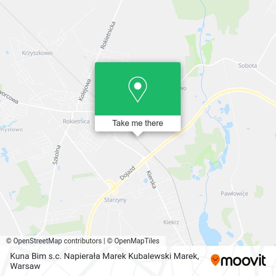 Kuna Bim s.c. Napierała Marek Kubalewski Marek map