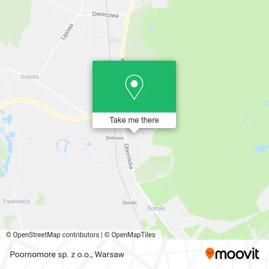 Карта Poornomore sp. z o.o.