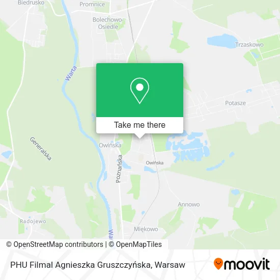 PHU Filmal Agnieszka Gruszczyńska map