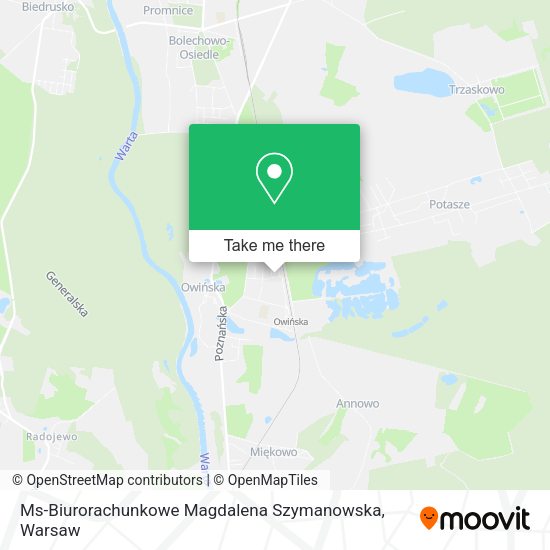 Ms-Biurorachunkowe Magdalena Szymanowska map