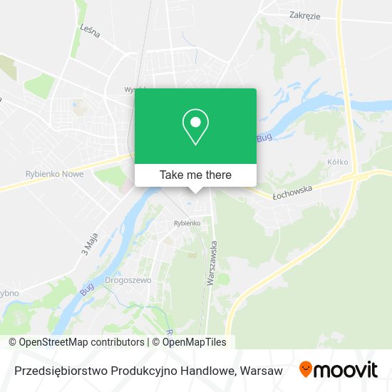 Przedsiębiorstwo Produkcyjno Handlowe map