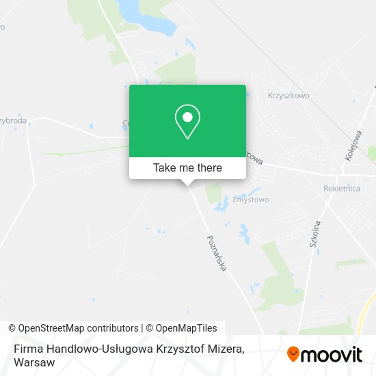 Firma Handlowo-Usługowa Krzysztof Mizera map