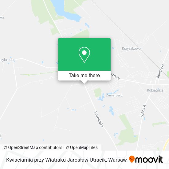 Карта Kwiaciarnia przy Wiatraku Jarosław Utracik