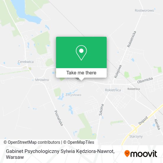 Gabinet Psychologiczny Sylwia Kędziora-Nawrot map