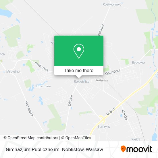 Gimnazjum Publiczne im. Noblistów map