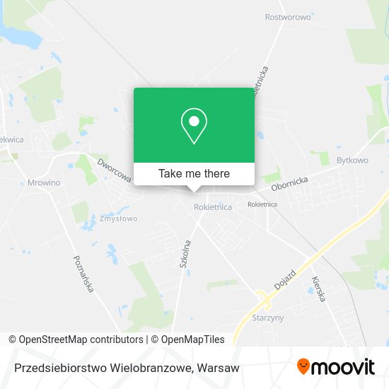 Przedsiebiorstwo Wielobranzowe map