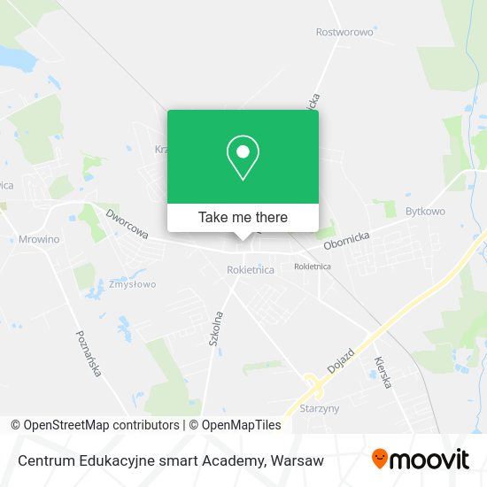 Centrum Edukacyjne smart Academy map