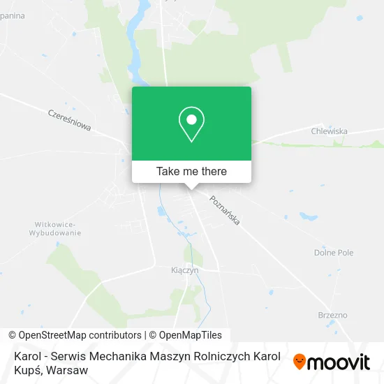 Карта Karol - Serwis Mechanika Maszyn Rolniczych Karol Kupś