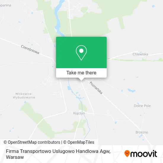 Firma Transportowo Uslugowo Handlowa Agw map