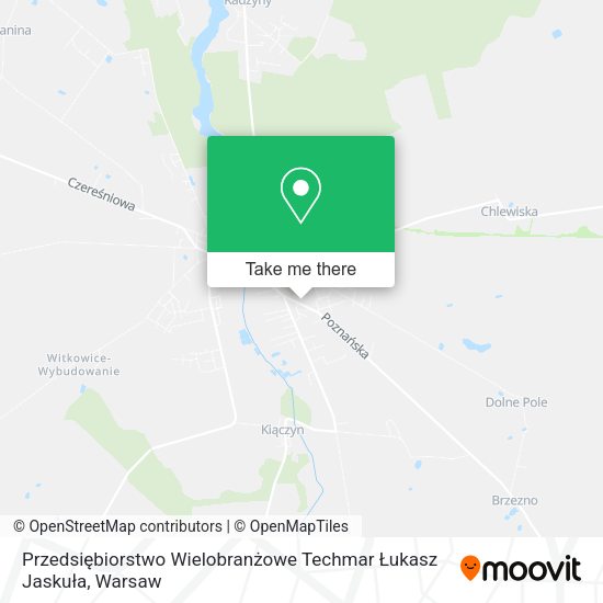 Przedsiębiorstwo Wielobranżowe Techmar Łukasz Jaskuła map