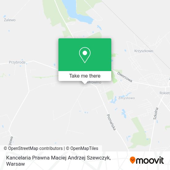 Kancelaria Prawna Maciej Andrzej Szewczyk map