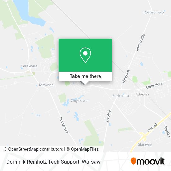 Dominik Reinholz Tech Support map