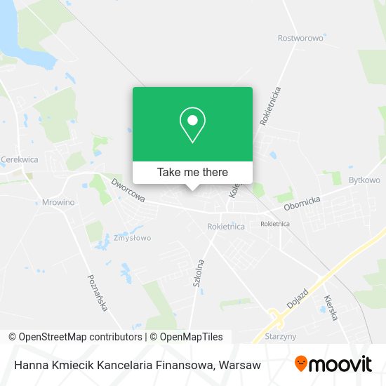 Hanna Kmiecik Kancelaria Finansowa map